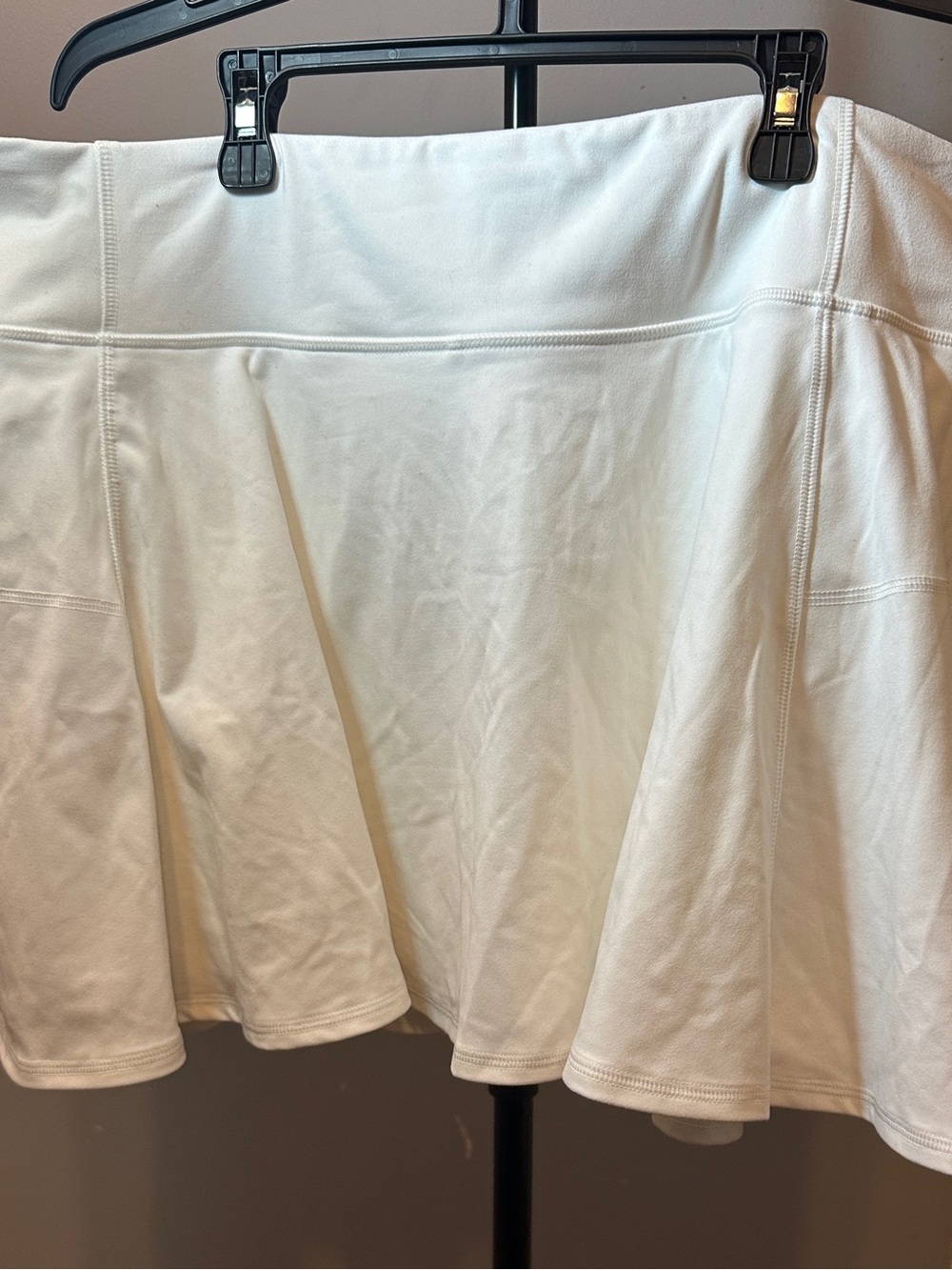 SO White Circle Skater Skirt